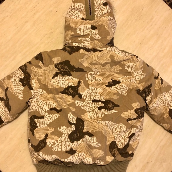 New Ecko Red Extra Thick Army Winter Jacket/Coat - Picture 3 of 8